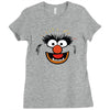 animal face Ladies Fitted T-Shirt