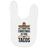 i love you and tacos. Baby Bibs