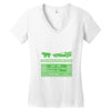 delorean trail Women's V-Neck T-Shirt
