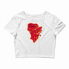 isla nublar Crop Top