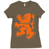 lion rampant Ladies Fitted T-Shirt