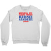 kicking ass taking voters bernie sanders for president 2016 Crewneck Sweatshirt