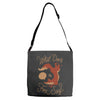what does the fox say Adjustable Strap Totes