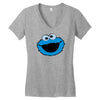 monster Women's V-Neck T-Shirt