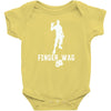 finger wag batle royal gaming Baby Bodysuit
