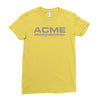 movie tshirt inspired classic films   acme products Ladies Fitted T-Shirt
