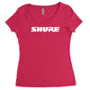 shure new Women's Triblend Scoop T-shirt