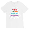This Is My Human Costume I'm Really a Unicorn V-Neck Tee