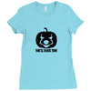 You'll Float Too (f142) Ladies Fitted T-Shirt