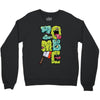 zombie font Crewneck Sweatshirt