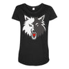 KING OF THE WOLF Maternity Scoop Neck T-shirt