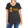 hunny on my mind Ladies Curvy T-Shirt