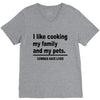i like cooking V-Neck Tee