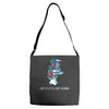 just a little light reading Adjustable Strap Totes