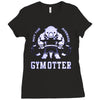 not the average gym otter Ladies Fitted T-Shirt