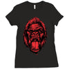 kong gorilla Ladies Fitted T-Shirt