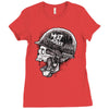 meat is murder Ladies Fitted T-Shirt