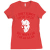 i don't always ch ch ch ch Ladies Fitted T-Shirt