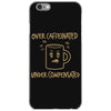 over caffeinated (2) iPhone 6/6s Case