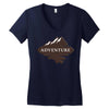 coklat adventure Women's V-Neck T-Shirt