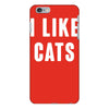 i like cats iPhone 6/6s Plus Case