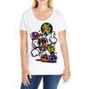 not money not life Ladies Curvy T-Shirt