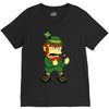 happy saint patrick day simpson 2 V-Neck Tee