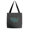 periodic table of the states Tote Bags