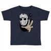 hockey mask halloween Toddler T-shirt