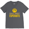 crazy about esperanto V-Neck Tee