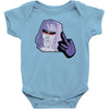 mega flipped off Baby Onesie