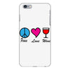 peace love wine iPhone 6 Plus/6s Plus Case