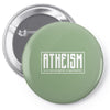 Atheism (A non-prophet organization) Pin-back button