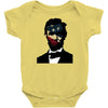 abraham lincoln independence day flag america Baby Onesie
