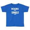 boobs real smile fake Toddler T-shirt