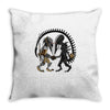 hunter vs Throw Pillow