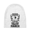 Never Underestimate Old Man Who Was Born March Baby Beanies