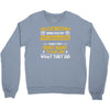 algorithm word used by programmers Crewneck Sweatshirt