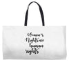 women's rights are human rights Weekender Totes