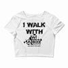 i walk with wasd Crop Top