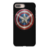 cotton captain america shield distressed, ideal gift or present iPhone 8 Plus Case