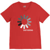 buffering  funny retro loading computer console fashion party V-Neck Tee