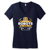 vote robots Women's V-Neck T-Shirt