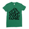 together we make a family Ladies Fitted T-Shirt
