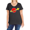 legospace Ladies Curvy T-Shirt