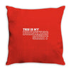 my drinking shirt funny Throw Pillow