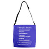 i dont give a shit about the environment politics the homeless Adjustable Strap Totes