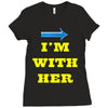 i am with her Ladies Fitted T-Shirt