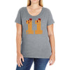 Eleven Waffle Ladies Curvy T-Shirt