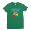 never forget Ladies Fitted T-Shirt